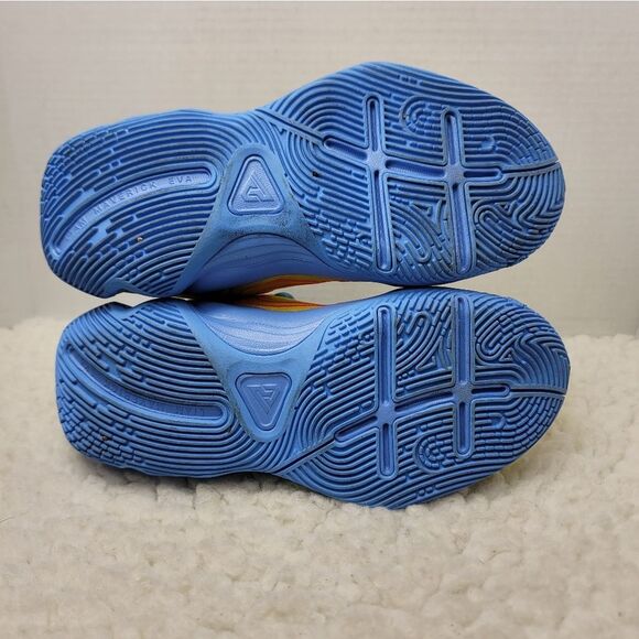 Nike Giannis Immortality 4 Mens Sneaker Size 5 Yellow Blue Basketball Shoes - Picture 11 of 11